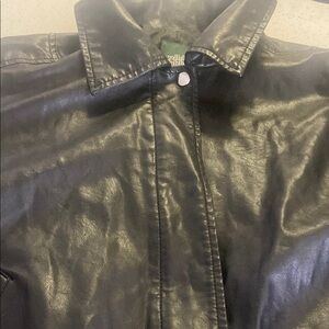 Wild Fable Black Faux Leather jacket
